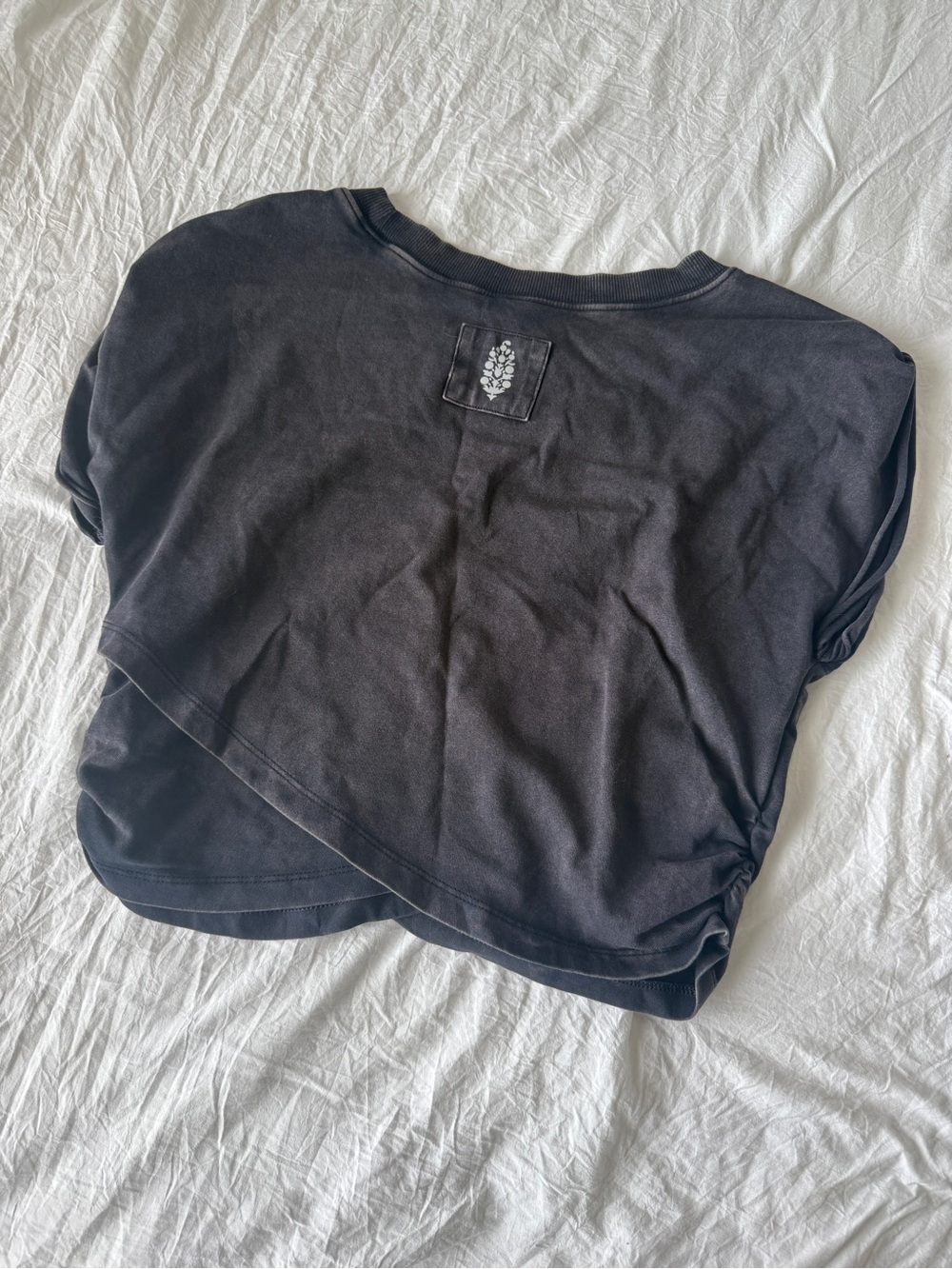 NEW FP MOVEMENT FREE PEOPLE Hot Shot Crossover Top Only Black Sz Medium - Picture 3 of 4